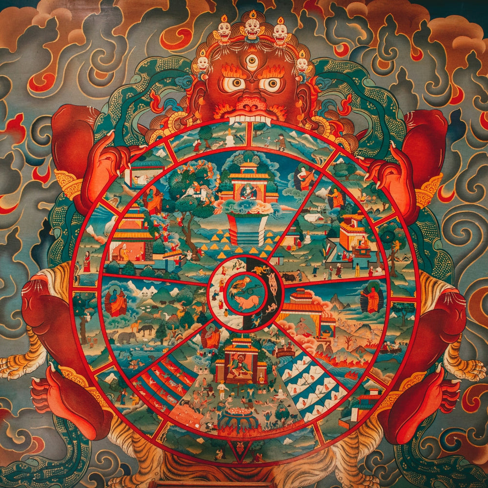 Two-Armed Chenrezig: Discover the Meaning in Karma Gadri Style Thangka