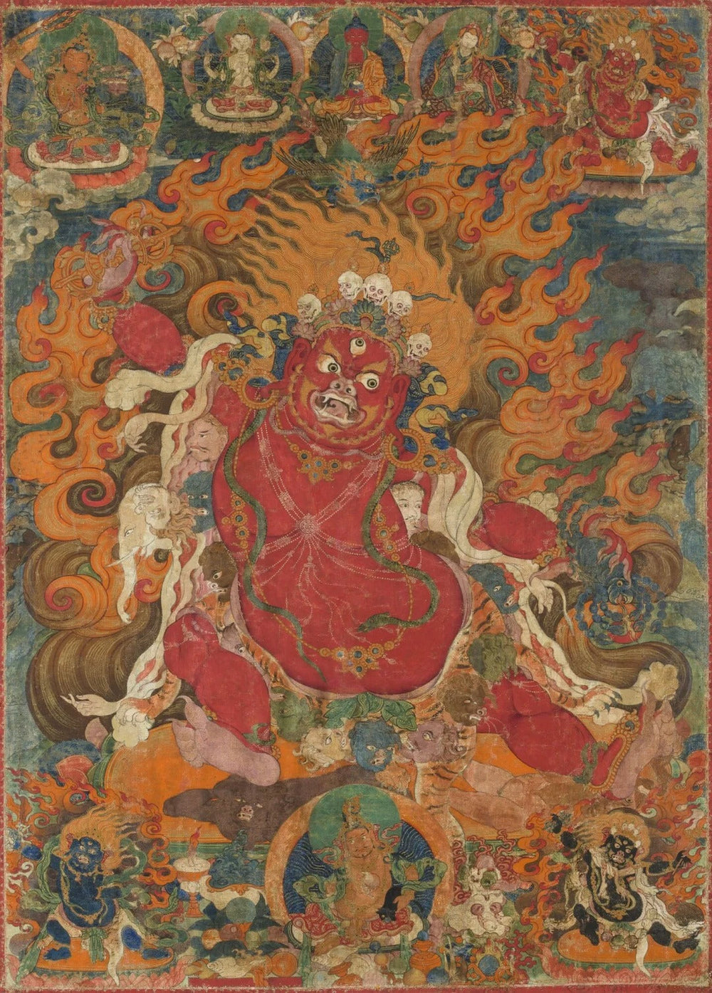 The Secret of the Wrathful Form of Guru Rinpoche: The True Meaning of “Wrath” in Thangka Paintings