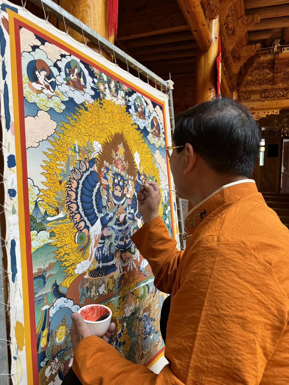 Historical Development and Cultural Background of Thangka