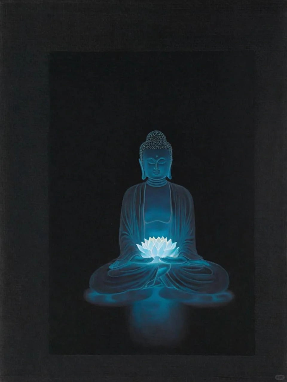 A Medicine Buddha Thangka: The Millennium-Old Healing Light Hidden in Mineral Pigments