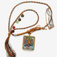 Yellow Jambhala Thangka Amulet