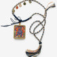 Black Jambhala Thangka Amulet