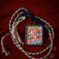 White Jambhala Thangka Amulet
