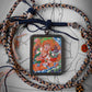 White Jambhala Thangka Amulet