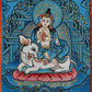 Samantabhadra Bodhisattva Thangka Amulet