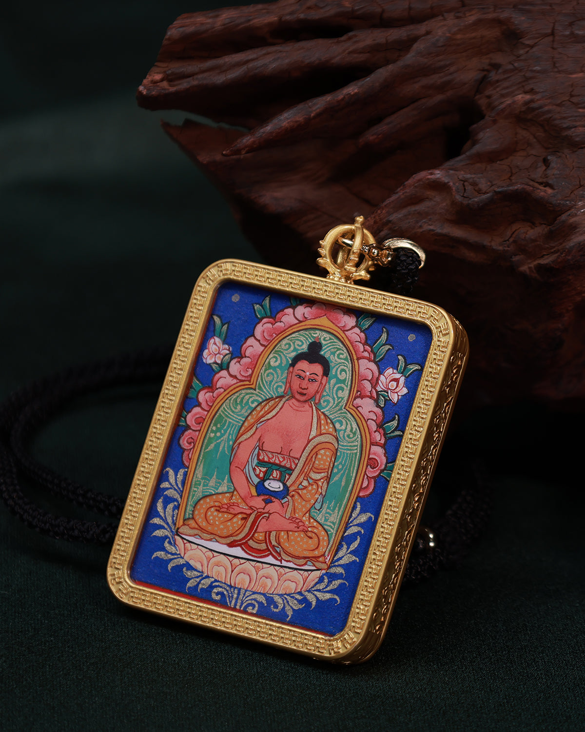 Amitabha Buddha Amulet Thangka