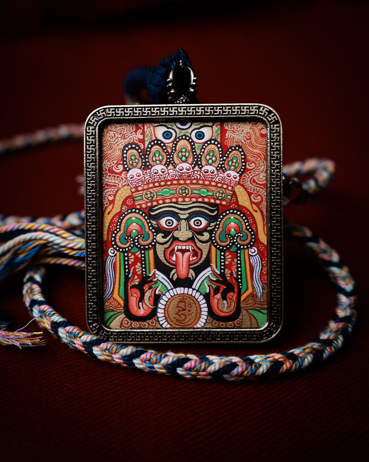 Zhaxi Lhamo    Thangka Amulet