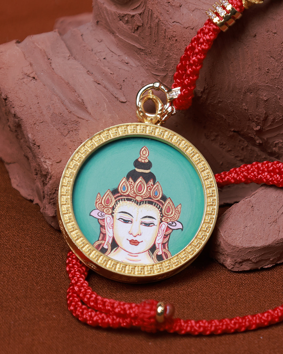 Guanyin Amulet Thangka