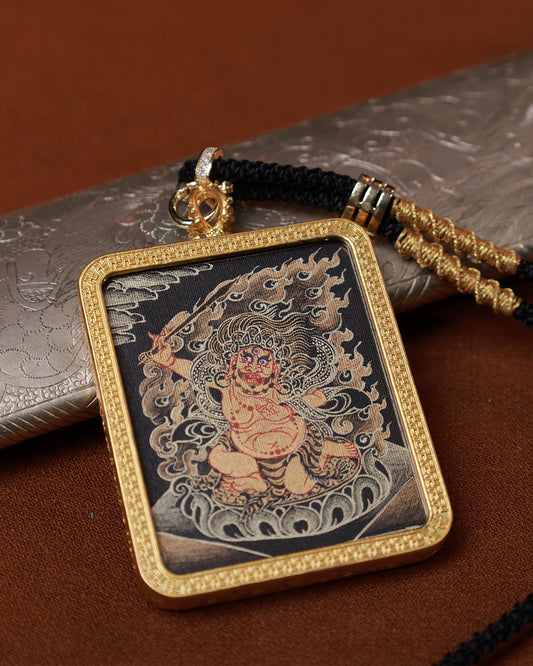 Acala Thangka Buddhist Amule