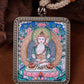 Mahāvairocana Buddha Amulet Thangka