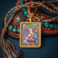 White Tara Thangka Amulet