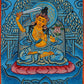 Manjushri Bodhisattva Thangka Amulet