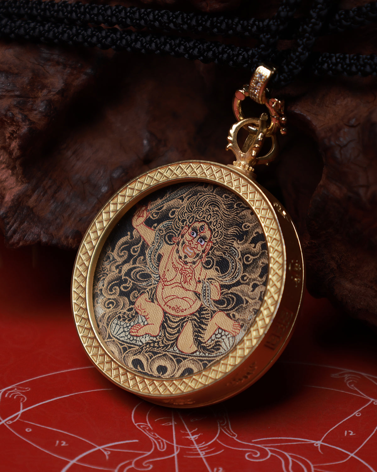 Fudō Myōō Amulet Thangka