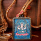 Four-Armed Avalokiteshvara Thangka Amulet