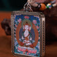 Mahāvairocana Buddha Amulet Thangka