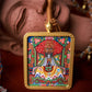 Wuye (Bodhisattva Guangji Longwang) Thangka Amulet